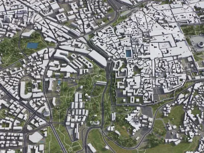 Jerusalem Low-poly 3D model