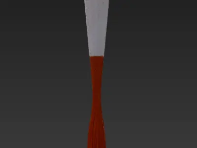 Flameform Decorative Sculpture 3D model