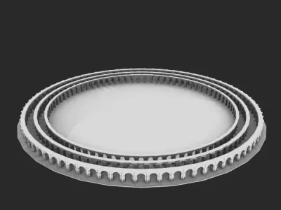 Roman Ancient Colosseum Reconstruction 3D Model 3D model