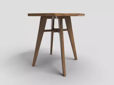 Octagon Table CG83 3D model