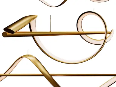 Pendant Lamp ADONIS 3D model