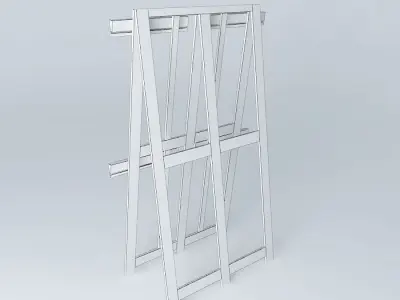 Artist's Easel Free 3D model purchase