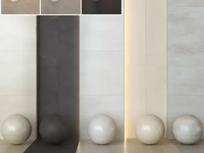 Porcelanosa Urban Stone and Cement Effect Tiles -Set of 15 Texture