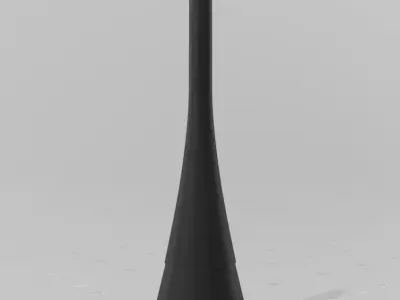 Fireplace LINEA 914 exclusively glazed Low-poly 3D model