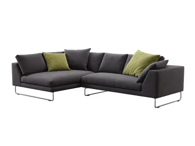 Band Corner Sofa K170K170S 02 3D model