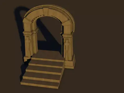Gateway 3D model
