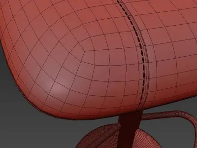 Bar stool 3D model