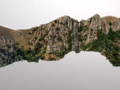 Landscape photoscaned 3d model 3D model