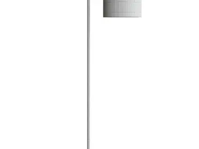 360 Lighting Rayna Mid Century Modern Downbridge Floor Lamp 3D model