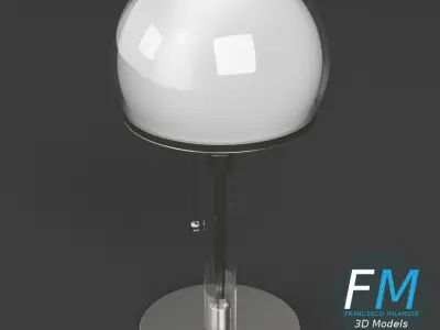 Wagenfeld table lamp 3D model purchase