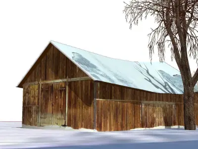 Creative Design-Holiday Cabin-0100 3D model