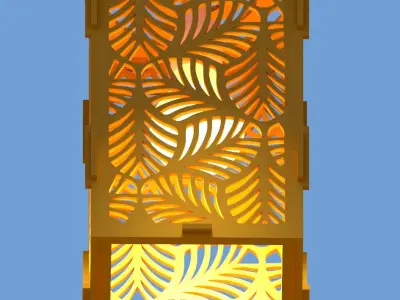 Chandelier lamp 3D model 3D model