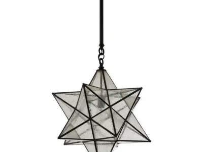 Arniya Light Single Star Pendant 3D model