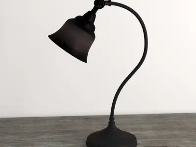 Nunda  Arched Table Light Lamp 3D model