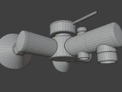Bathroom Tap 3D model