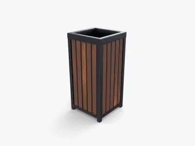 Trash can v6 3D model