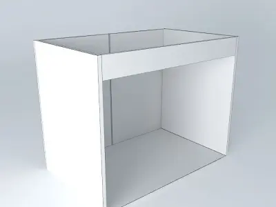 Kitchen cabinet BRW 3D model buy