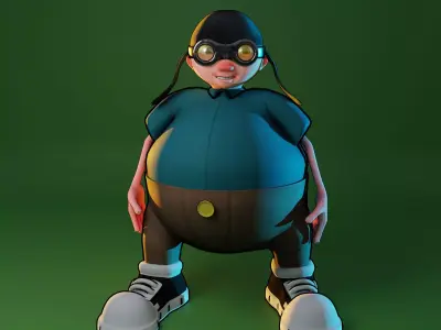 Male Character 3D model