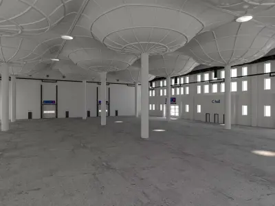 Convention And Exhibition Center 3D model