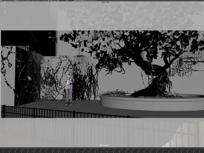 Street Sence 3D model