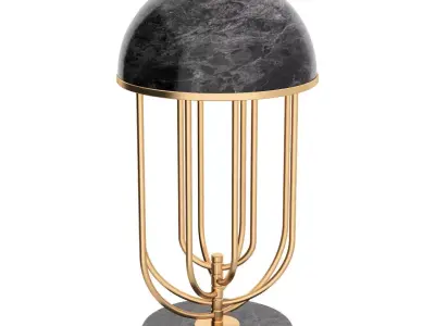 Turner table light 3D model