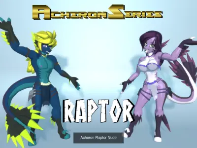 Acheron Series Favorites Nude 3D Model Pack