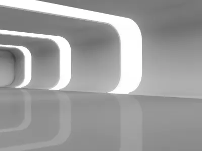 Sci Fi Warehouse 3D model buy