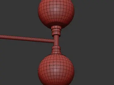 Andromeda Chandelier 3D model
