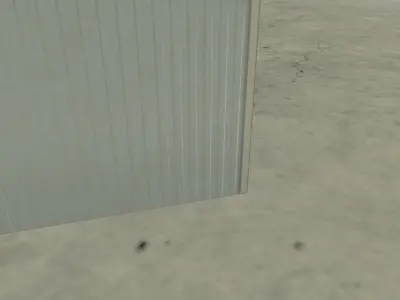 EDDB Hangar 5 Low-poly 3D model