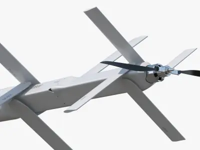  Attack Loitering UAV Weapon White 