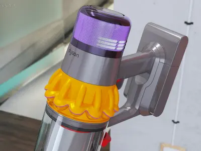  Dyson V15 Detect Absolute Cordless Vacuum Cleaner with Turbine Nozzle 