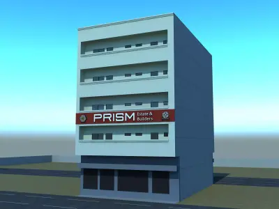 3d bullding building 3D model
