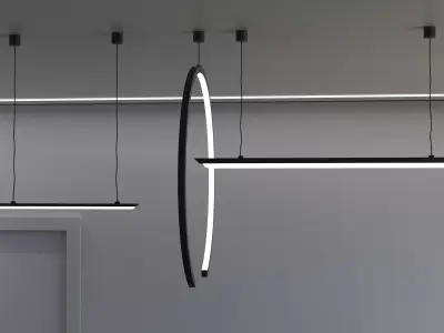 Ceiling lamps Free 3D model