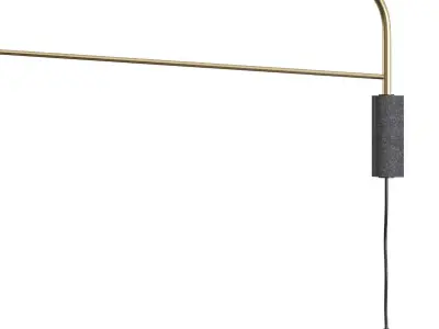 Grant Long Wall Lamp 3D model