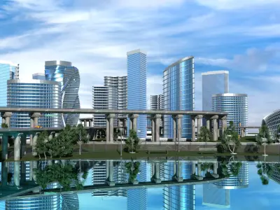 Future City 3D model