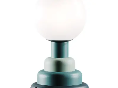 Crate and Kids Henley Table Lamp 3D model