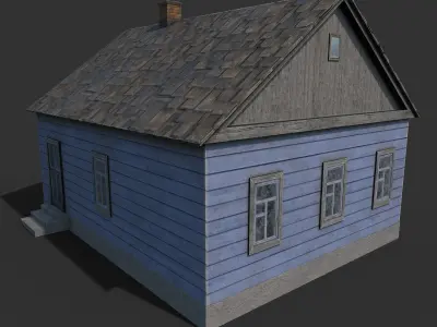 Village building I 3D model