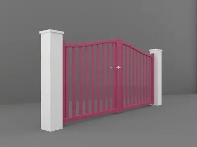 Outdoor Gate  3D model