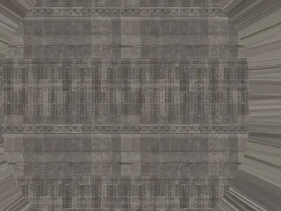 North Land Palace of New Dawn Kit bash 3D model