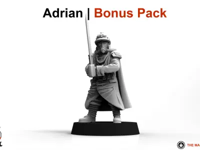 Valour Korps - Sergeant Reinhard 3D print model