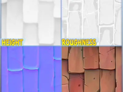  Stylized Roof Seamless Texture Texture get