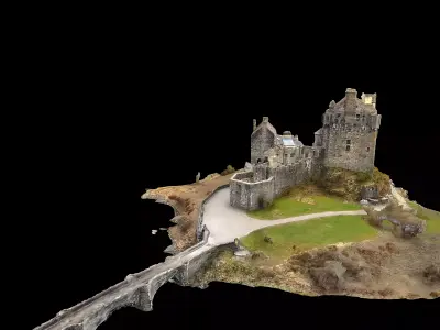 Eilean Donan Castle Free 3D model