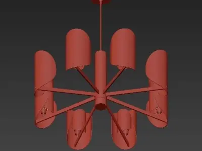 Nina chandelier 3D model