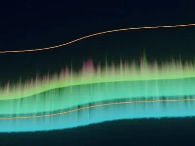 Aurora Material No Volumetrics Free low-poly 3D model