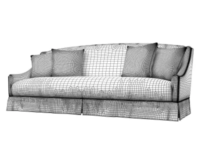 Alana sofa - person 3D model