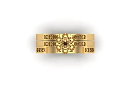 Jewelry ring 158 3D print model