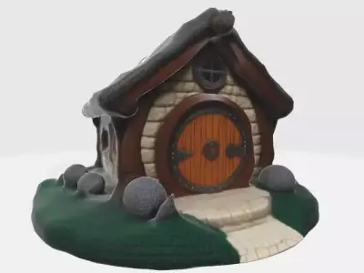 hobbit house 3D model