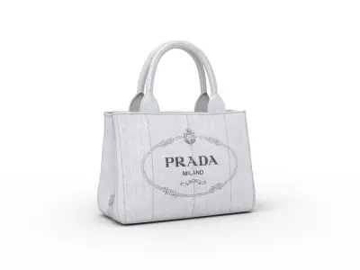 handbag- Prada Low-poly 3D model