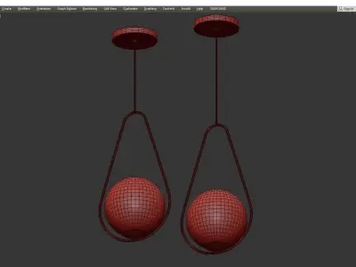 HOOP DROP Low-poly 3D model