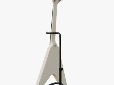  Gibson Flying V Classical White PBR 